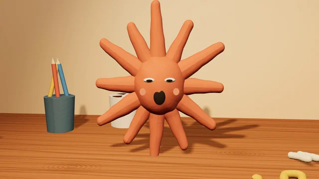 Built a complete stop-motion 3D animation inside @claudeai Code using Three.js and @remotion! 🎬