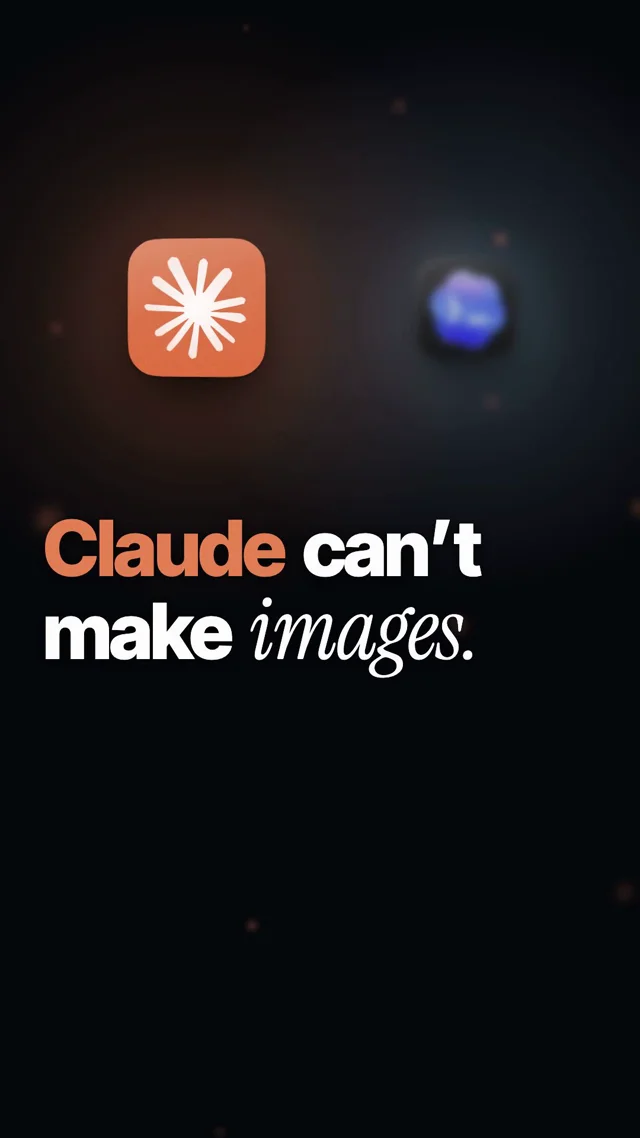claude can't make images. so it hired codex.