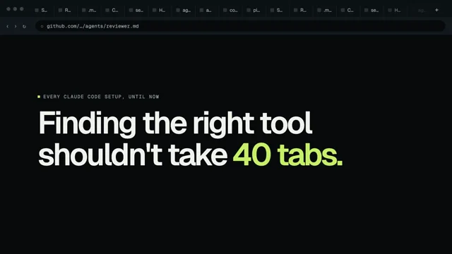 we made the launch video for this site with claude code and remotion. no video editor opened
