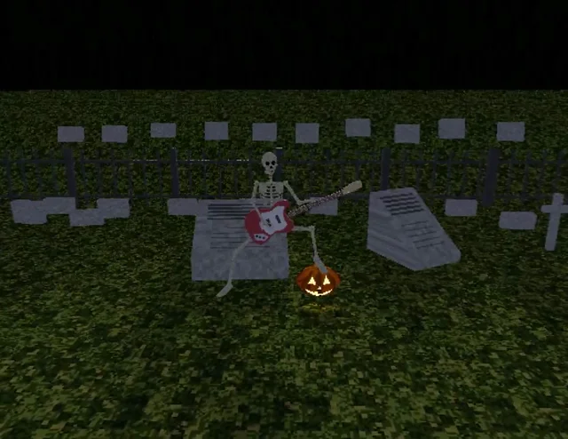 Spooky blender music video