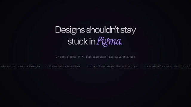 Made a motion design trailer for my AI builds landing page using @claudeai Opus 5.5 by @AnthropicAI