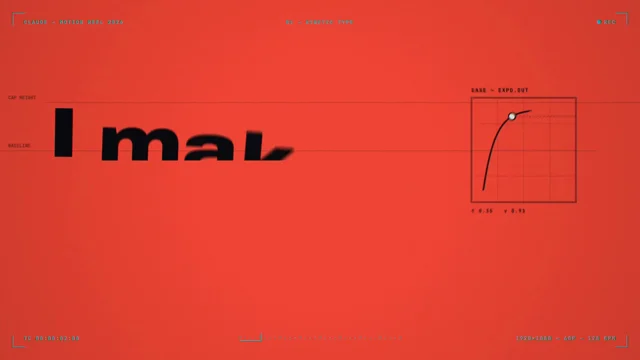 prompt: make a dynamic 15-secon motion graphics video that shows what an incredible motion designer…